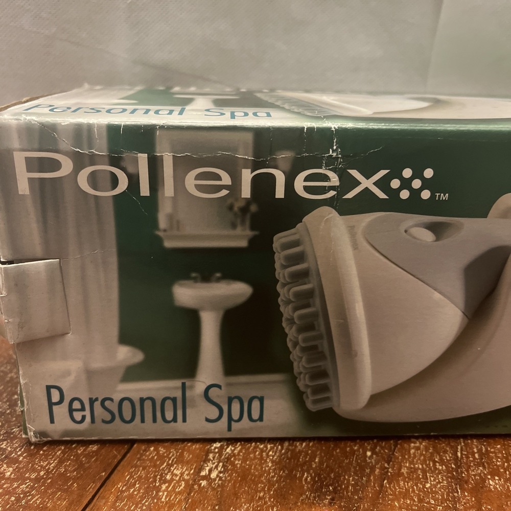 Pollenex S5740 Personal Spa Cordless Massager 3 Attachments